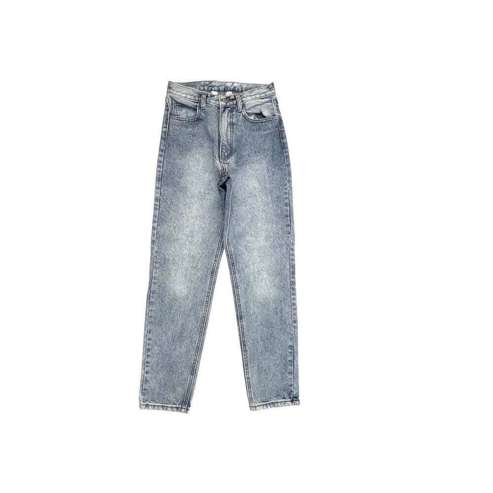 J. Galt Tapered Straight Women's size M Medium Wash Blue Denim Jeans